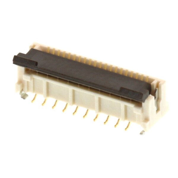 Conector FFC/FPC de Molex, 8 contactos, 1 fila, hembra, recto, paso de 0.020 pulgadas, montaje superficial - 5019510850.