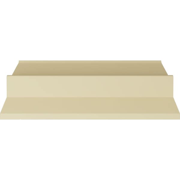 Ekena Millwork 9 7/8"H x 9 3/4"P x 14"F x 94 1/2"L Granada Crown Moulding - MLD09X09X14GR