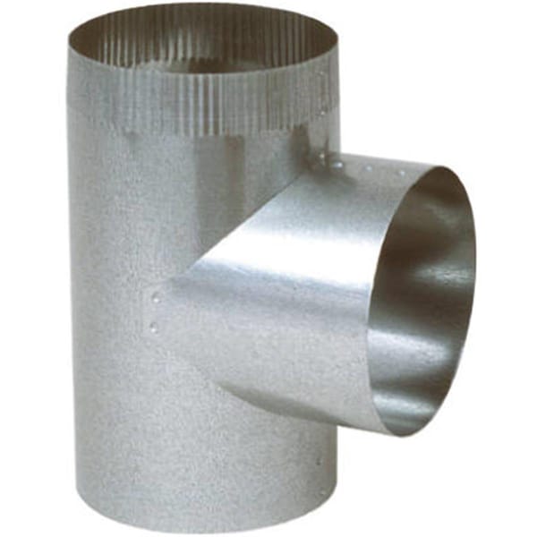 Imperial Mfg Imperial Manufacturing GV0912 3 in. HVAC 30 Galvanized Straight Tee - 135175