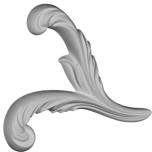Ekena Millwork 9 3/4"W x 8 1/2"H x 7/8"P Franklin Onlay, Left - ONL09X08X00FN-L