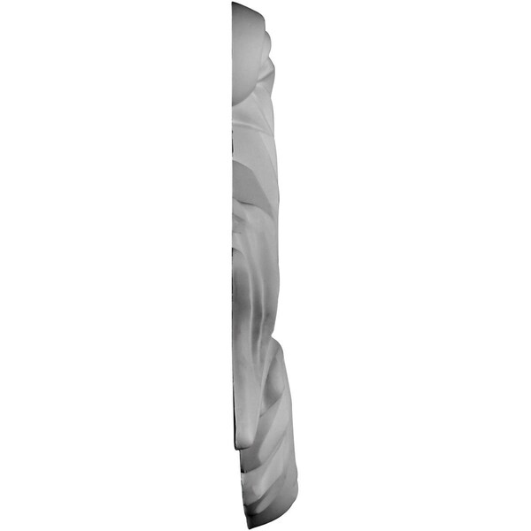 Ekena Millwork 9 3/4"W x 8 1/2"H x 7/8"P Franklin Onlay, Left - ONL09X08X00FN-L