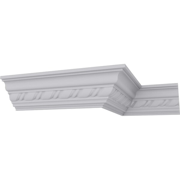 Ekena Millwork 2 7/8"H x 2 3/4"P x 3 7/8"F x 94 1/2"L, (1 5/8" Repeat) Classic Twist Crown Moulding - MLD03X03X04CL