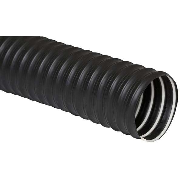 Flexaust Co Ducting Hose, 50 ft L, Black - DFDT400050