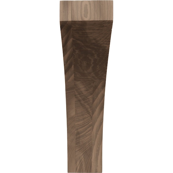 Ekena Millwork 3"W x 7 1/2"D x 12"H Extra Large Lawson Wood Corbel, Walnut - CORW03X07X12LWWA