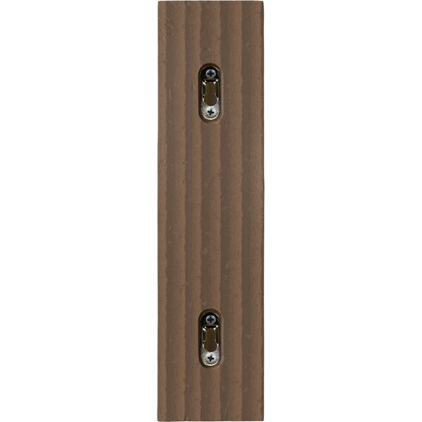 Ekena Millwork 3"W x 7 1/2"D x 12"H Extra Large Lawson Wood Corbel, Walnut - CORW03X07X12LWWA