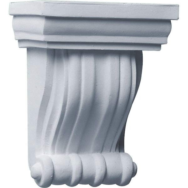 Ekena Millwork 4 3/4"W x 3 1/8"D x 6 1/4"H Waltz Corbel - COR04X06X03WA