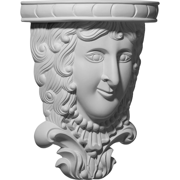 Ekena Millwork 11 1/8"W x 5 1/2"D x 13 3/8"H Angel Corbel - COR11X05X13AN