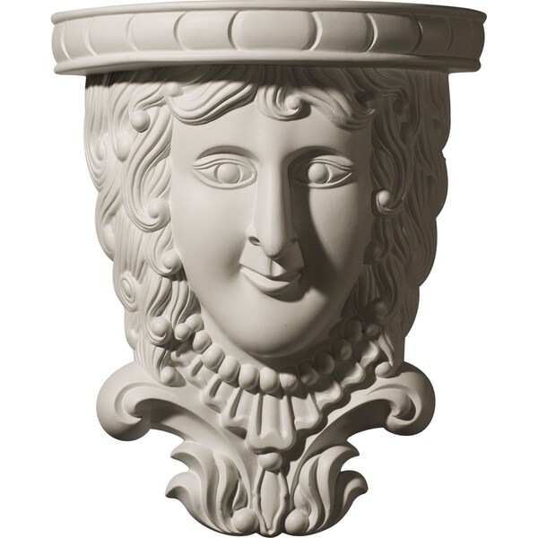 Ekena Millwork 11 1/8"W x 5 1/2"D x 13 3/8"H Angel Corbel - COR11X05X13AN
