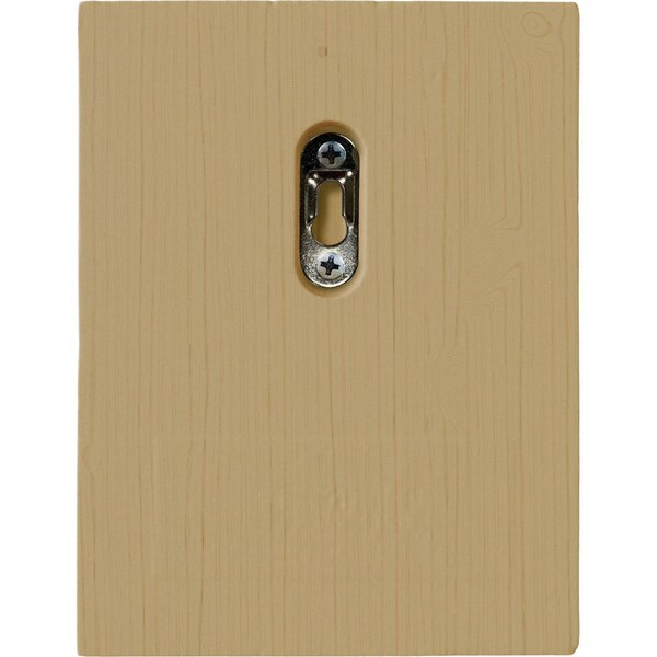 Ekena Millwork 5"W x 3"D x 6 1/2"H Large Acanthus Block w/ Backplate Wood Corbel, Alder - CORW05X03X07ABAL