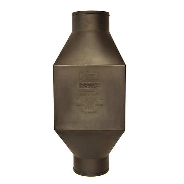Air Systems Intl Saddle Vent, 12 in. dia., Black - SV-18912-B