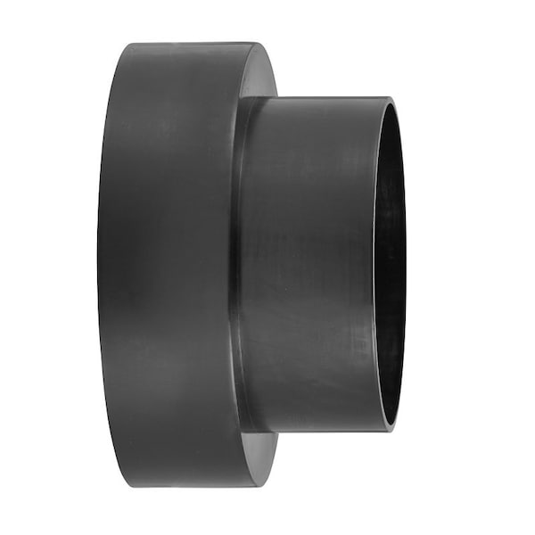 Lambro Vent Adapter Female Large End, Female Large End, Male Small End, Plastic, Black - 235