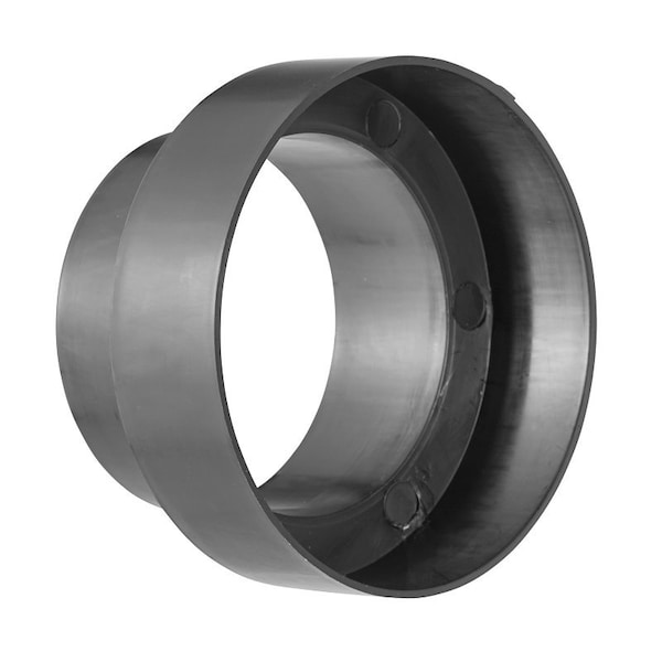 Lambro Vent Adapter Female Large End, Female Large End, Male Small End, Plastic, Black - 235