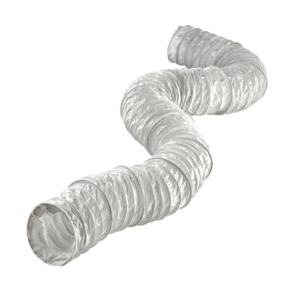Lambro Industries Lambro  3 in. x 8 ft. Flexible White Vinyl Duct, 24PK - 213