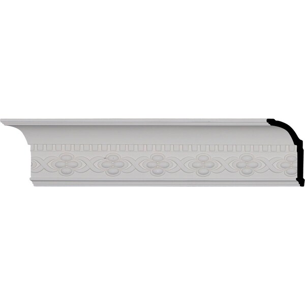 Ekena Millwork SAMPLE - 4 3/8"H x 3 1/8"P x 5 1/4"F x 12"L, (3" Repeat), Dentil Crown Moulding - SAMPLE-MLD05X04X05DE