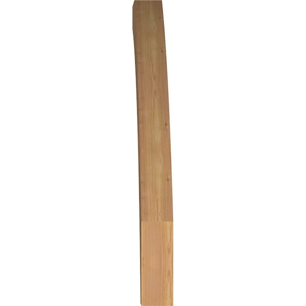Ekena Millwork 3 1/2"W x 36"D x 36"H Thorton Smooth Knee Brace, Western Red Cedar - BRC04X36X36THR00SWR