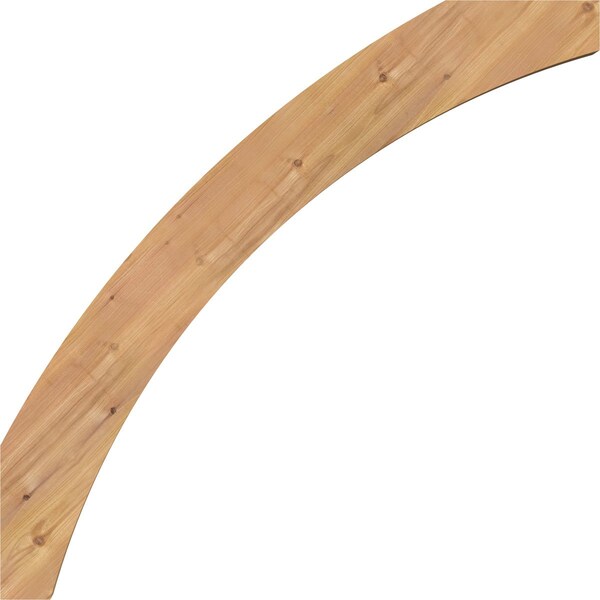 Ekena Millwork 3 1/2"W x 36"D x 36"H Thorton Smooth Knee Brace, Western Red Cedar - BRC04X36X36THR00SWR