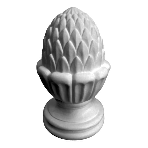 Ekena Millwork 4 1/8"OD x 7"H Blackthorne Finial - FIN04X07BL