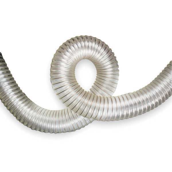 Hi-Tech Duravent Ducting Hose, 4 In. ID, 25 ft. L, Urethane - 0630-0400-0501