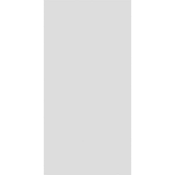 Ekena Millwork Standard Foster Star Plinth Block With Rounded Edge, 4"W x 8"H x 1"P - PBP040X080X100FOS08
