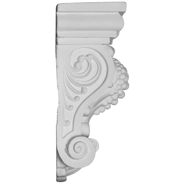 Ekena Millwork 3 3/4"W x 2 1/4"D x 5 3/4"H Bradley Corbel - COR04X02X06BY