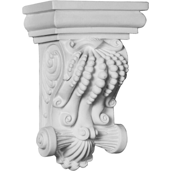 Ekena Millwork 3 3/4"W x 2 1/4"D x 5 3/4"H Bradley Corbel - COR04X02X06BY