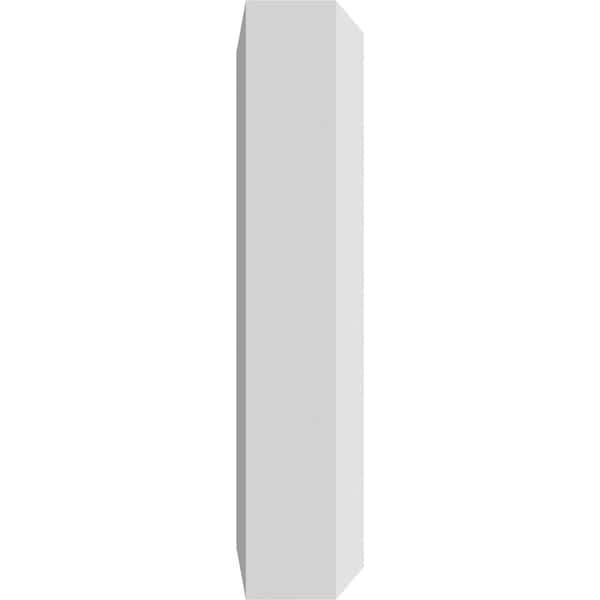 Ekena Millwork Standard Sedgwick Bullseye Rosette with Beveled Edge, 5"W x 5"H x 1"P - ROSP050X050X100SDG03
