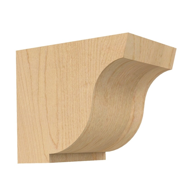 Designs Of Distinction Medium Simplicity Corbel - Walnut - 01607001WL1