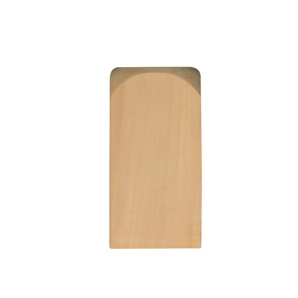 Osborne Wood Products 5 3/4 x 2 5/8 x 1 3/8 Medium End Block in Rubberwood - 892041RW