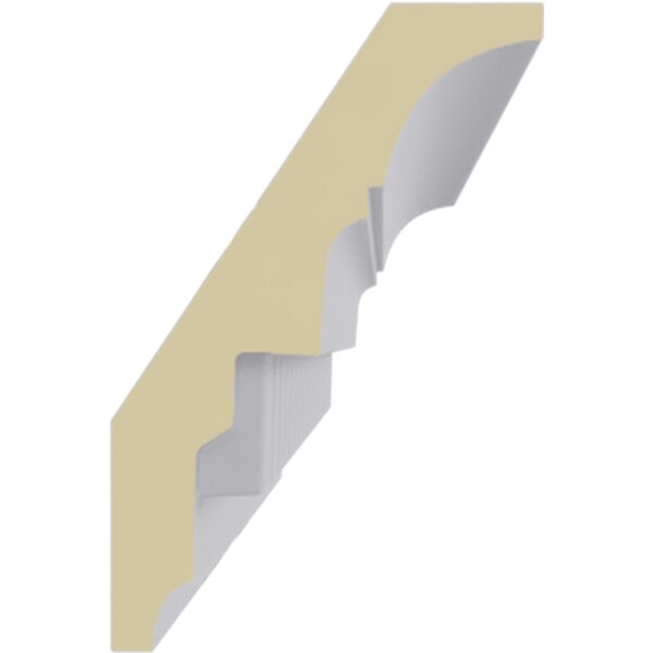 Ekena Millwork 3"H x 2"P x 3 5/8"F x 94 1/2"L Dentil Crown Moulding - MLD03X02X03DE