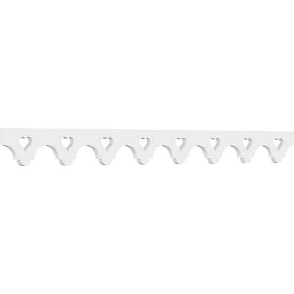 Ekena Millwork Addi Architectural Grade PVC Running Trim, 4"H x 5/8"P x 48"L - RUNP04X0625X48ADD