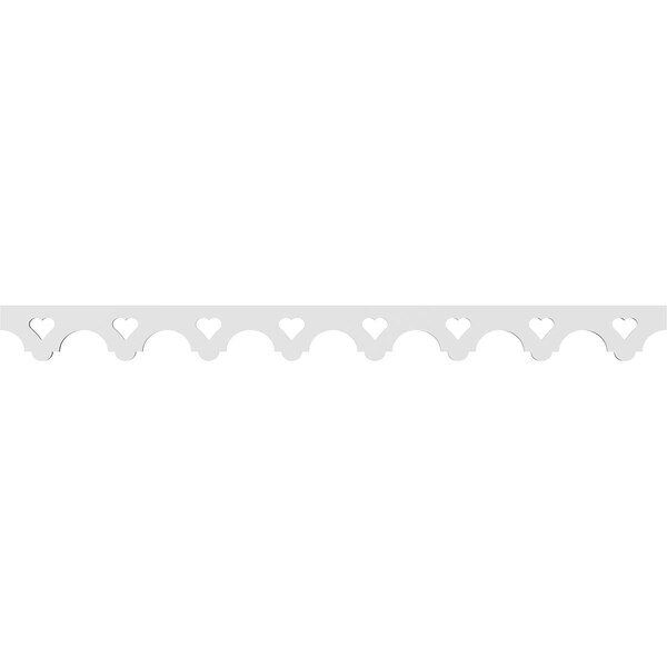 Ekena Millwork Addi Architectural Grade PVC Running Trim, 4"H x 5/8"P x 48"L - RUNP04X0625X48ADD