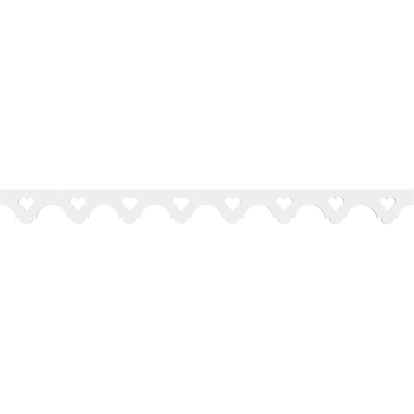 Ekena Millwork Addi Architectural Grade PVC Running Trim, 4"H x 5/8"P x 48"L - RUNP04X0625X48ADD