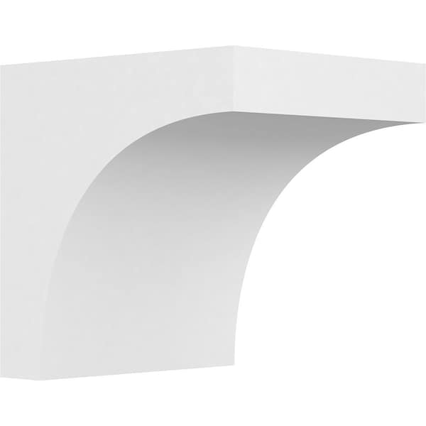 Ekena Millwork Standard Stockport Architectural Grade PVC Corbel, 5"W x 6"D x 6"H - CORP05X06X06STO