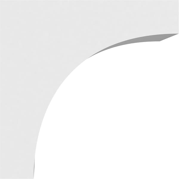 Ekena Millwork Standard Stockport Architectural Grade PVC Corbel, 5"W x 6"D x 6"H - CORP05X06X06STO