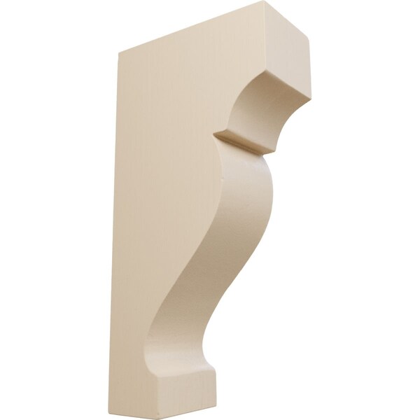 Ekena Millwork 1 3/4"W x 3 1/2"D x 7"H Small Dearborn Wood Corbel, Alder - CORW02X07X04DRAL