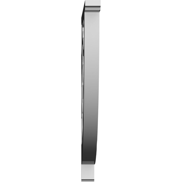 Ekena Millwork Classic Wagon Wheel Architectural Grade PVC Bracket, 5/8"W X 8"D X 8"H - BKTP01X08X08CW