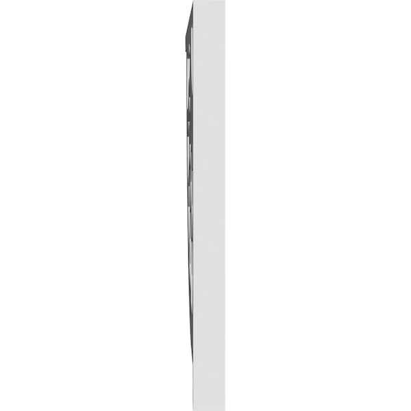 Ekena Millwork Classic Wagon Wheel Architectural Grade PVC Bracket, 5/8"W X 8"D X 8"H - BKTP01X08X08CW
