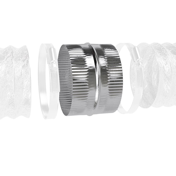 Imperial Mfg Imperial 6 in. D Galvanized Steel Duct Adapter - FX0225