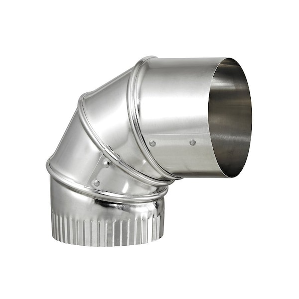 Lambro Adjustable Duct Elbow, 26 ga Gauge, Aluminum - 2310