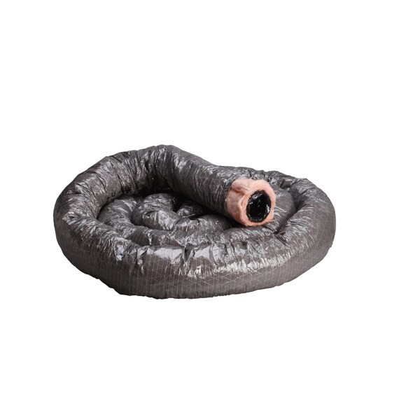Almo 4-in.-Round Insulated Flex Duct for Vent Hood - 25ft Length - DT4W