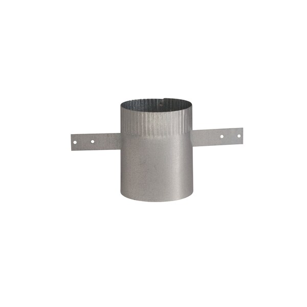 Almo 6-in. Mounting Sleeve for CVG6 Vent and 6-in. Rigid Metal Duct Connection - CVL6