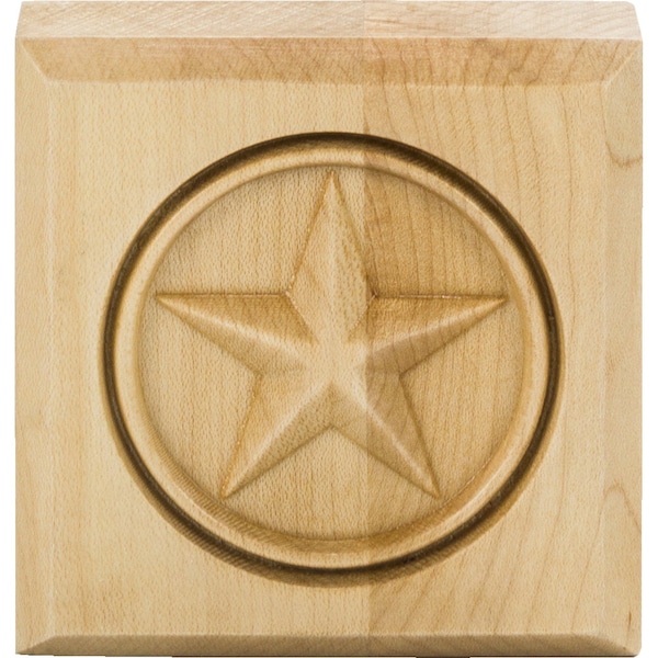 Hardware Resources Rubberwood, 3" H, 3" W, Unfinished - SROS1RW