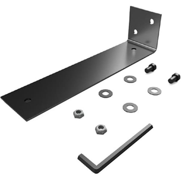 Soporte de montaje vertical de 9 pulgadas para bobinas retráctiles de cable - Negro - VMB-9-S