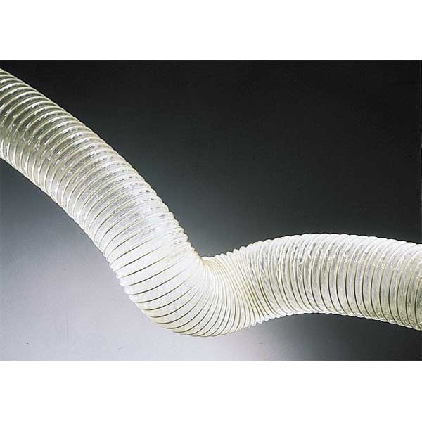 Hi-Tech Duravent Ducting Hose, 5 In. ID, 25 ft. L, Urethane - 0630-0500-0501