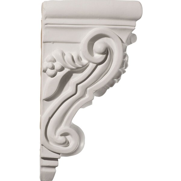 Ekena Millwork 4 5/8"W x 5 1/2"D x 9 3/8"H Cherry Cluster Corbel - COR04X05X09CH