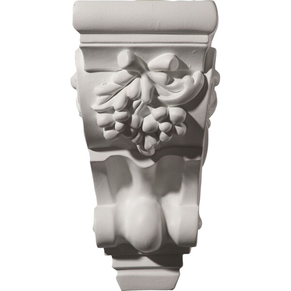 Ekena Millwork 4 5/8"W x 5 1/2"D x 9 3/8"H Cherry Cluster Corbel - COR04X05X09CH