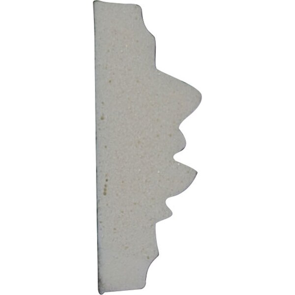 Ekena Millwork 2"H x 3/4"P x 94 1/2"L Baroque Panel Moulding - MLD02X01BQ