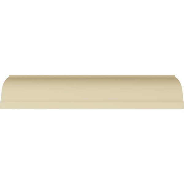 Ekena Millwork 3 1/4"H x 3 1/2"P x 4 5/8"F x 94 1/2"L Fleur-de-lis Crown Moulding - MLD03X03X04FL