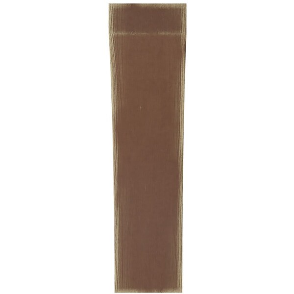 Ekena Millwork 3"W x 7 1/2"D x 12"H Extra Large Lawson Wood Vintage Decor Corbel, Weathered Brown - CORWD03X07X12LWBR