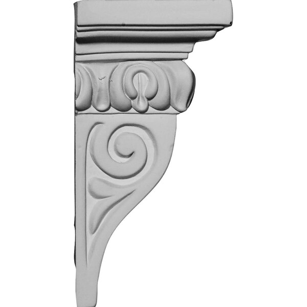 Ekena Millwork 4 5/8"W x 2 3/4"D x 5 1/2"H Dublin Corbel - COR05X02X05DU